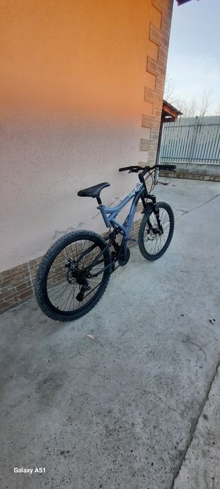Bicicletă ful suspesion DHS