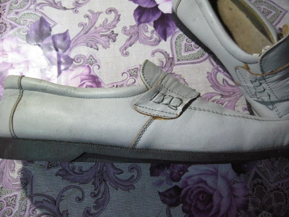 Pantofi masura 45-46 din piele naturala