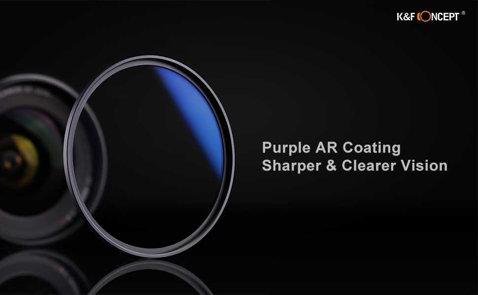 K&F Concept HMC UV висококачествен Slim UV филтър