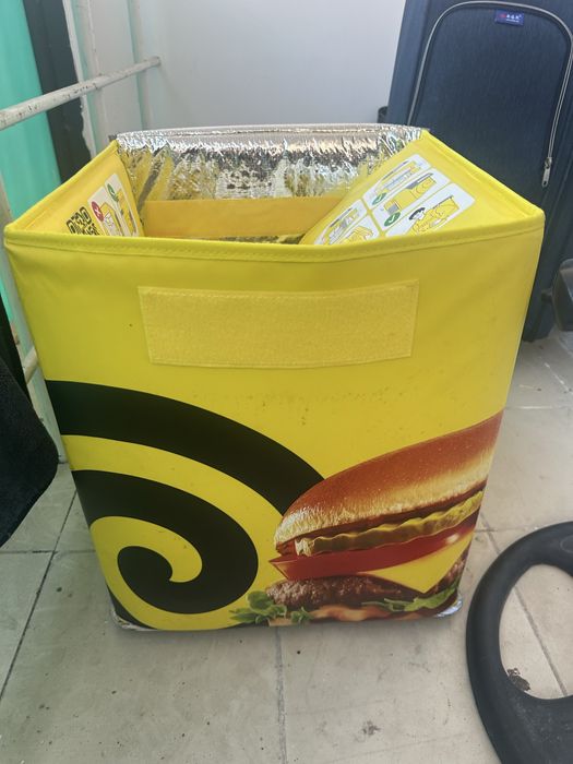 Термосумка WOLT и Yandex