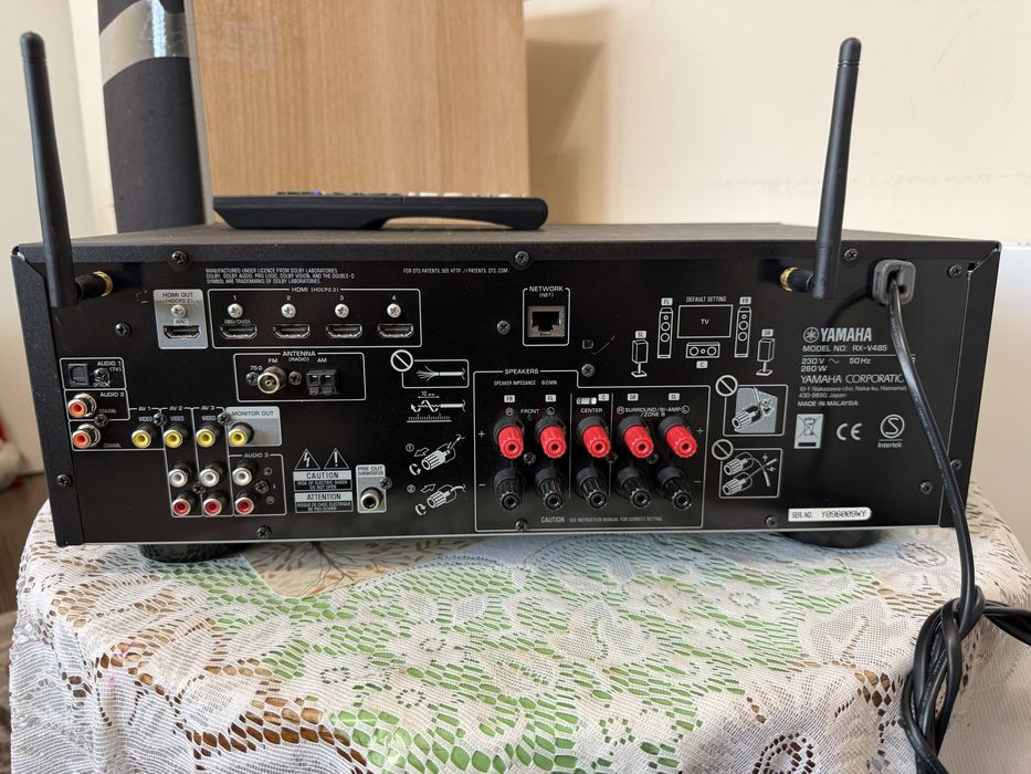 Yamaha RX-V485 Bluetooth Wi-Fi MusicCast