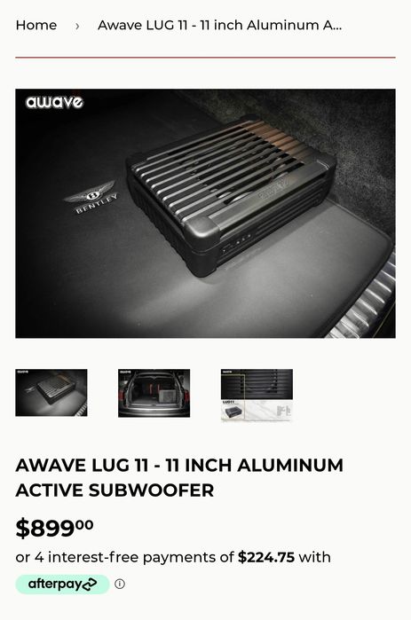 Активен субуфер Awave LUG 11