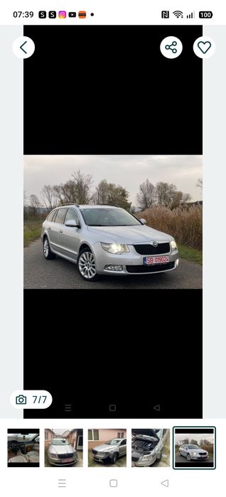 Piese cutie dsg volan caseta direcție planetare ecu modul ușa macara geam egr jante aliaj punte spate panormaic Skoda superb 2 2012 2.0tdi dsg