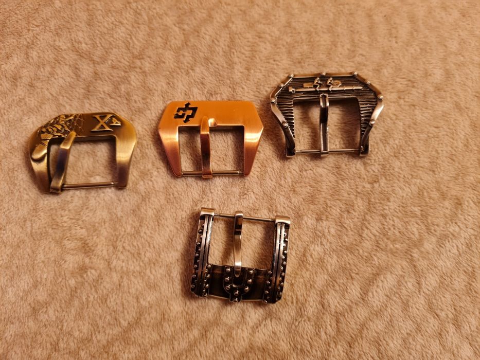 Бъкъли, катарами, токи - каишки за часовници / Custom Buckles