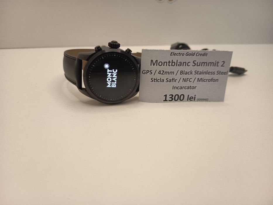 Ceas Montblanc Summit 2 GPS/42mm/NFC/Stainless Steel/Incarcator ID9946