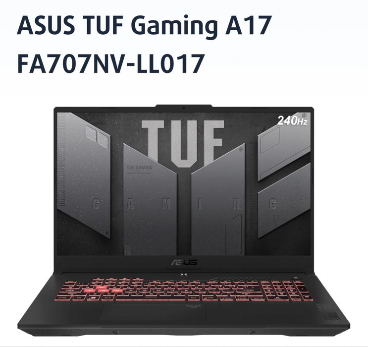 Asus TUF Gaming A 17 FA707NV-LL017