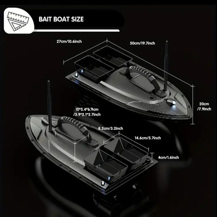 Bărcuta - vaporaș plantat - navomodel - nădit