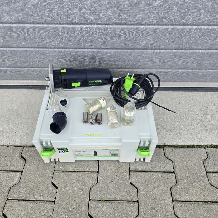 Festool OFK 500 Q-Plus R3 - Masina de frezat muchii  450 W, - +4x Freze Profi