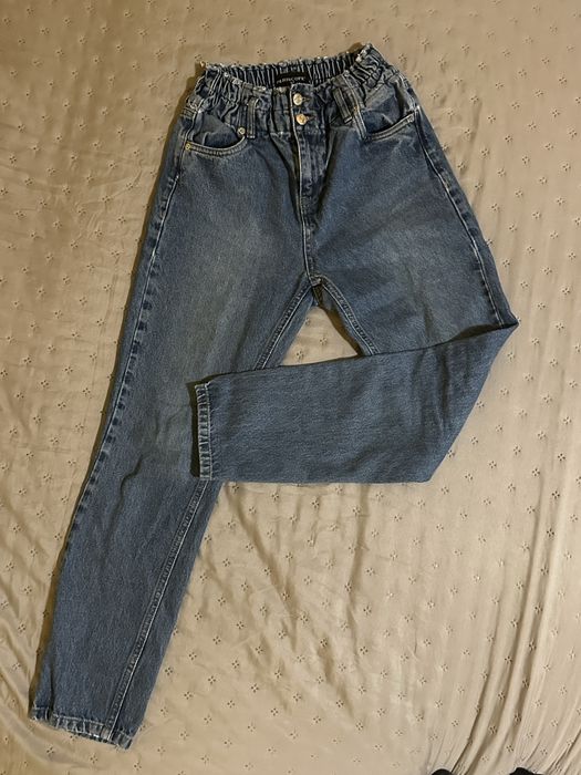 Дамски дънки с ластик