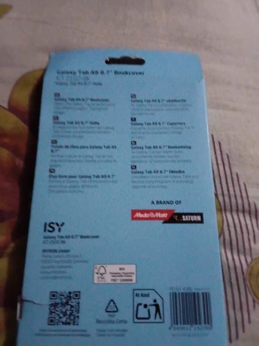 Vând Husă Tableta Galaxy  Tab A 9 de 8,7 Ingh Nouă