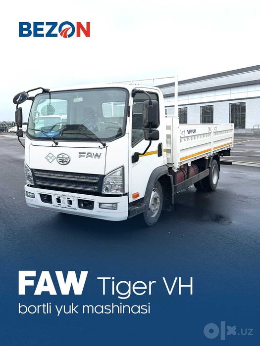 Сотувда мавжуд! Бортовой FAW Tiger VH Газ ва бензин (Гибрид)