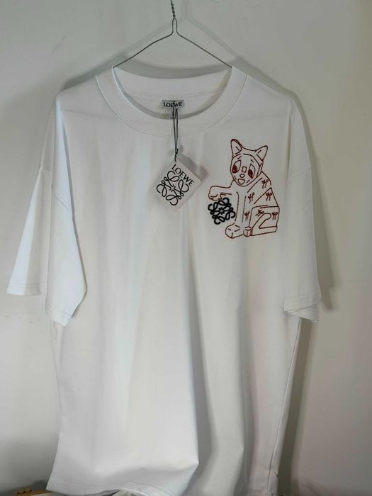 Tricou Loewe alb mărimea 2Xl