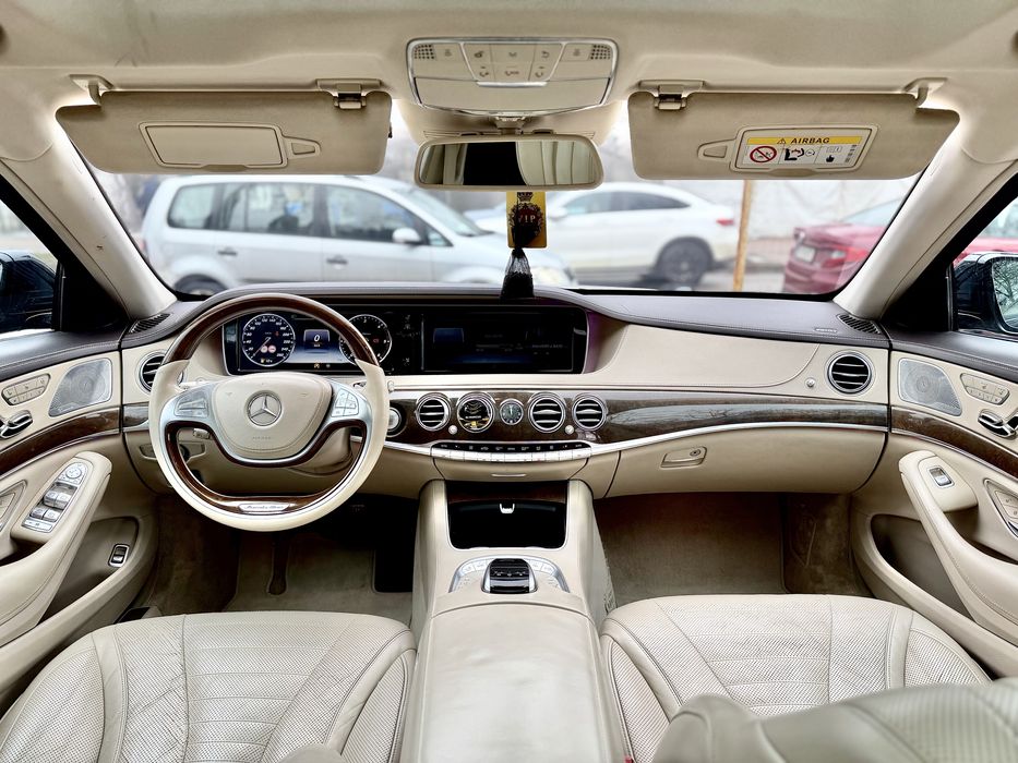 • Mercedes S350d 2016 • Packet 63 Amg • Interior Alb - Prezidential !