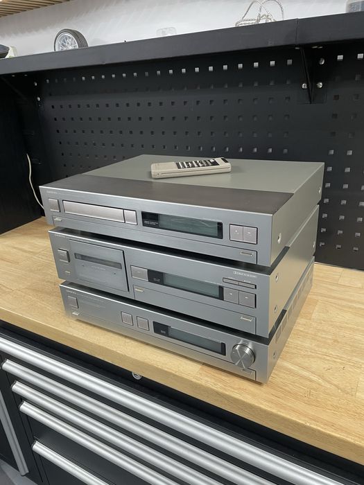 Onkyo amplificator r-200 cd player c-200 deck k-200r remote  rc153s