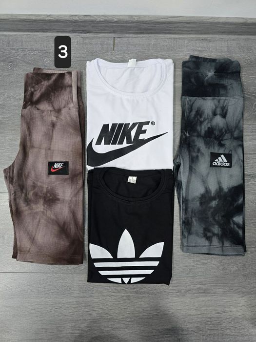 Set dama 4 piese 
Colanti scurti tetra+ tricou