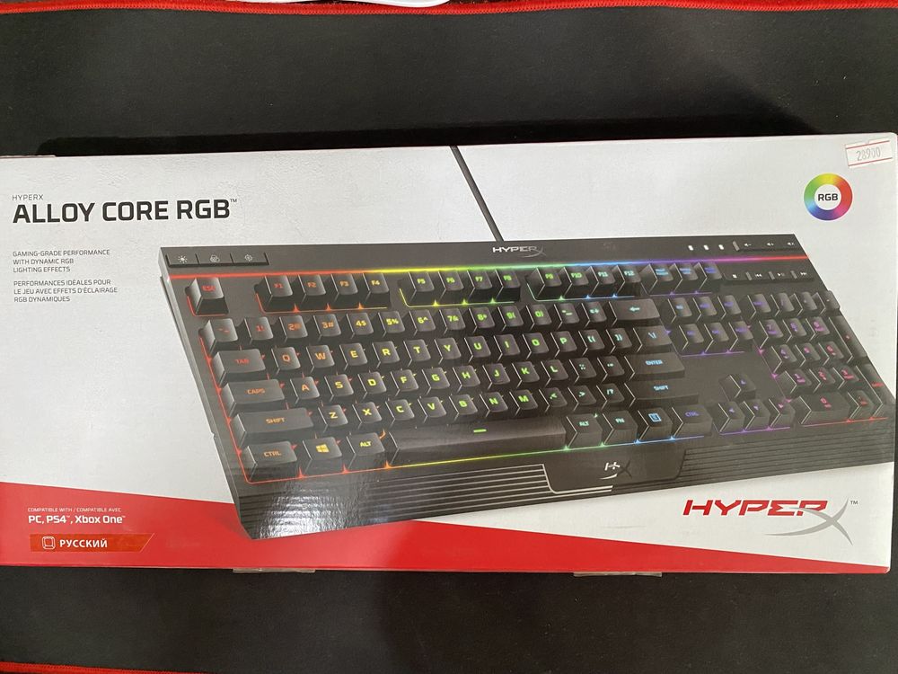 Клавиатура HyperX Alloy Core RGB: 20 000 тг. - Периферийные устройства ...