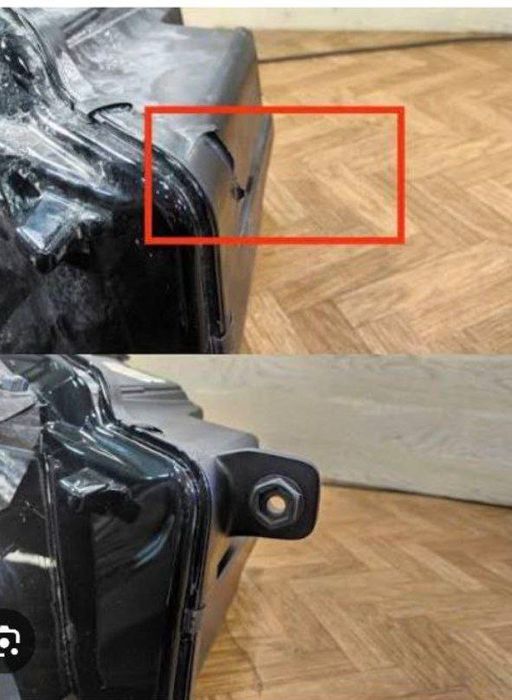 Бамфер фары ремонт пластмас