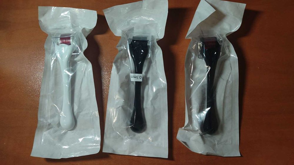 Дерма ролер(derma roller, beard roller)