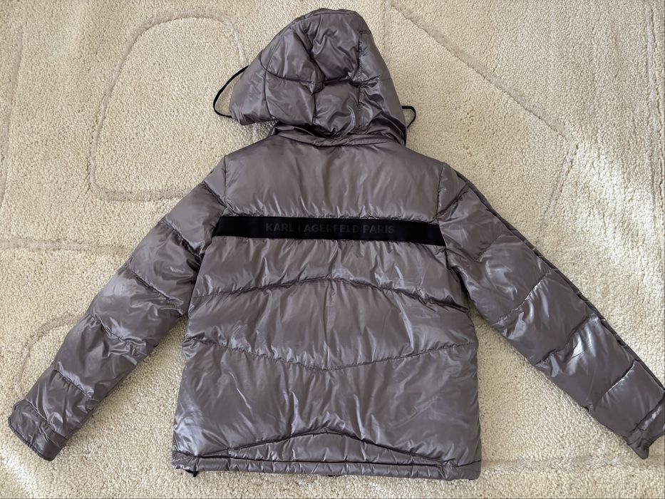 KARL LAGERFELD - пухено яке унисекс