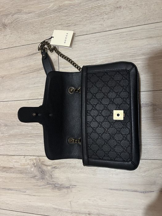 Кожена чанта Gucci