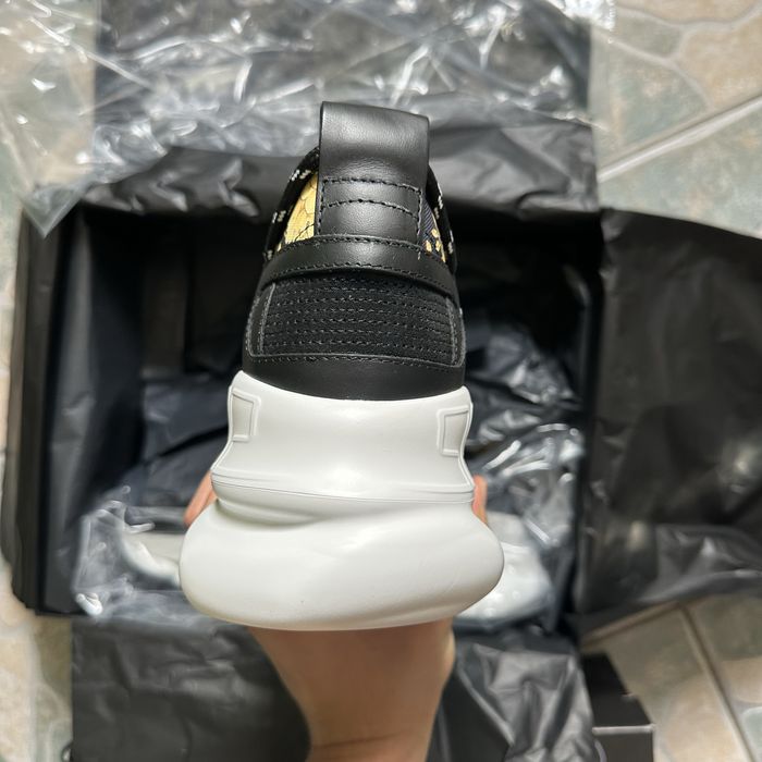 Pantofi Sport Versace Chain Reaction Negru-Baroc motiv