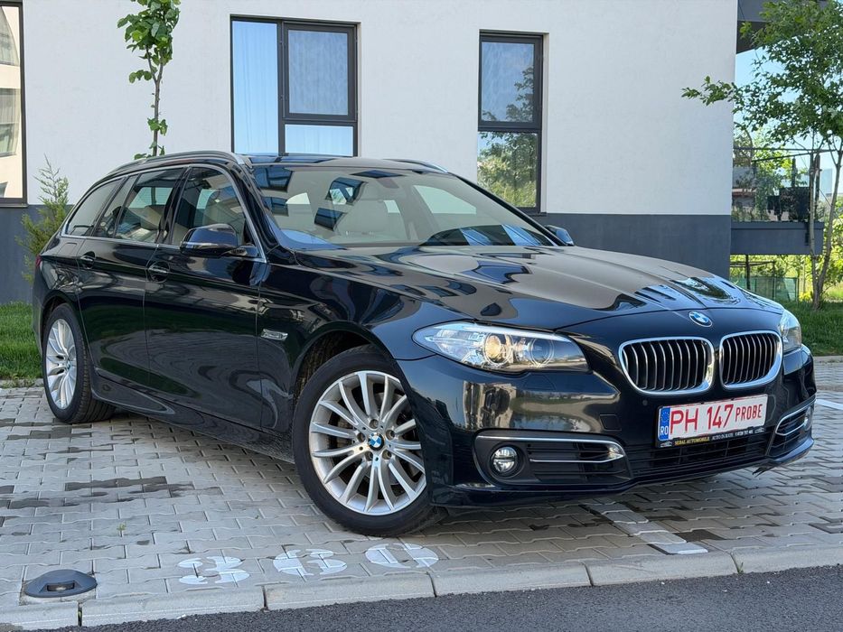 BMW Seria 5 BMW 518D 2014 Facelift Luxury Euro 6 Panoramic Led Garantie 12 luni
