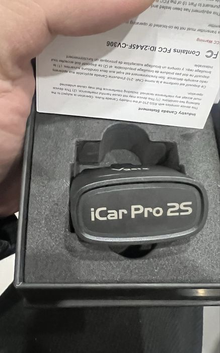 Vgate iCar Pro 2S — Bluetooth OBD2 автосканер (Android / iOS)