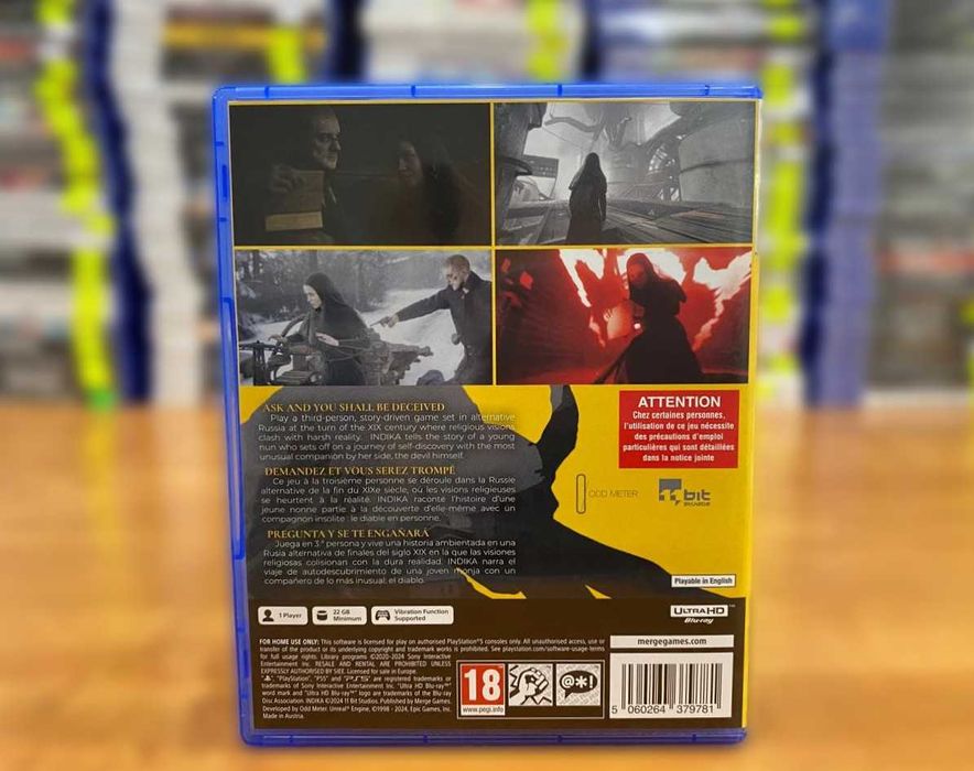 INDIKA PS5/ Индика Пс5 Большой Выбор Игр