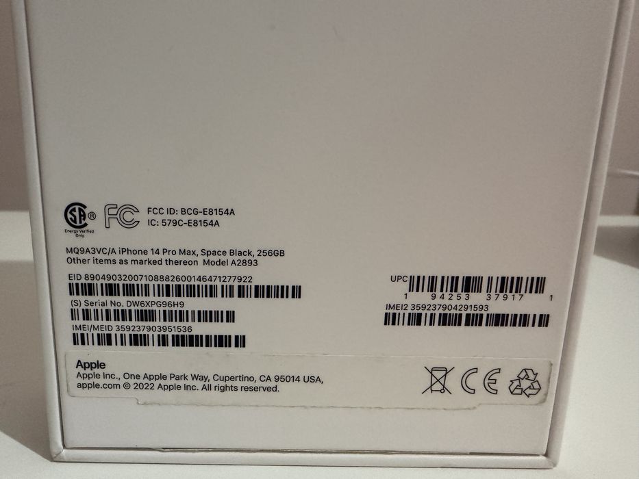 IPhone 14 Pro Max 256Гб