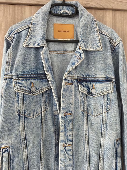 Geacă denim Pull&Bear, nu Zara, Guess