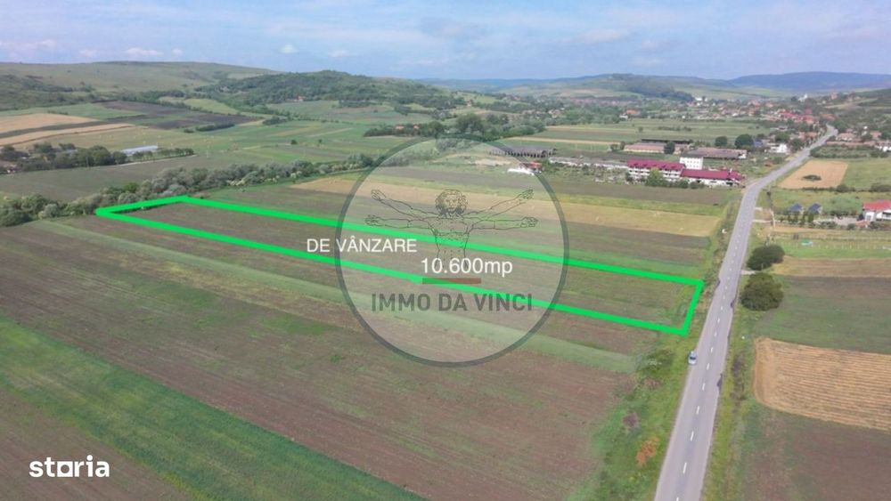 Teren 10.670 mp | Borșa Cluj | Front 38m | Utilități