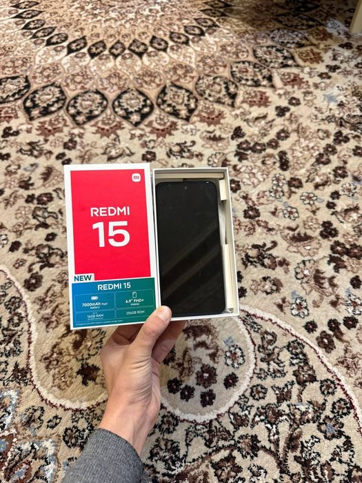 Редми 15 256/8+8