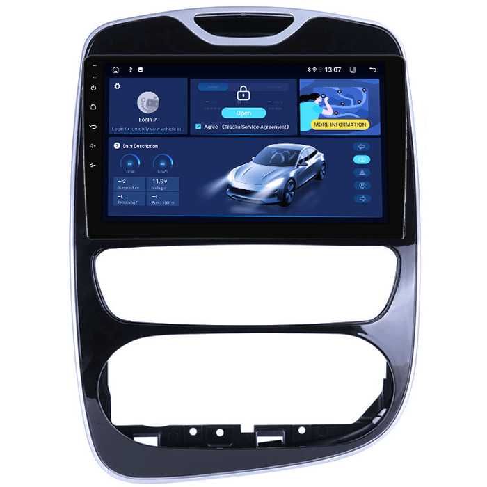 Navigatie Renault Clio4 2012-2018,Android 14, 10INCH, 4GB RAM/64GB ROM