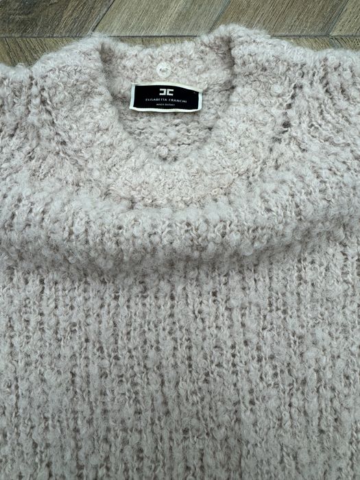 Плетена рокля с подвижна яка “ Elisabetta Franchi”