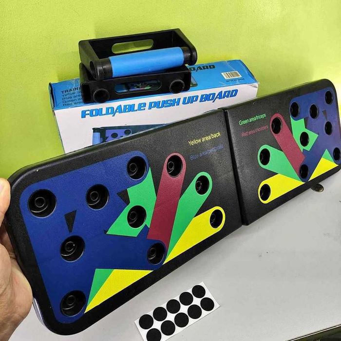 ПРОМО!! Дъска за трениране, Борд за лицеви опори с различни хватове