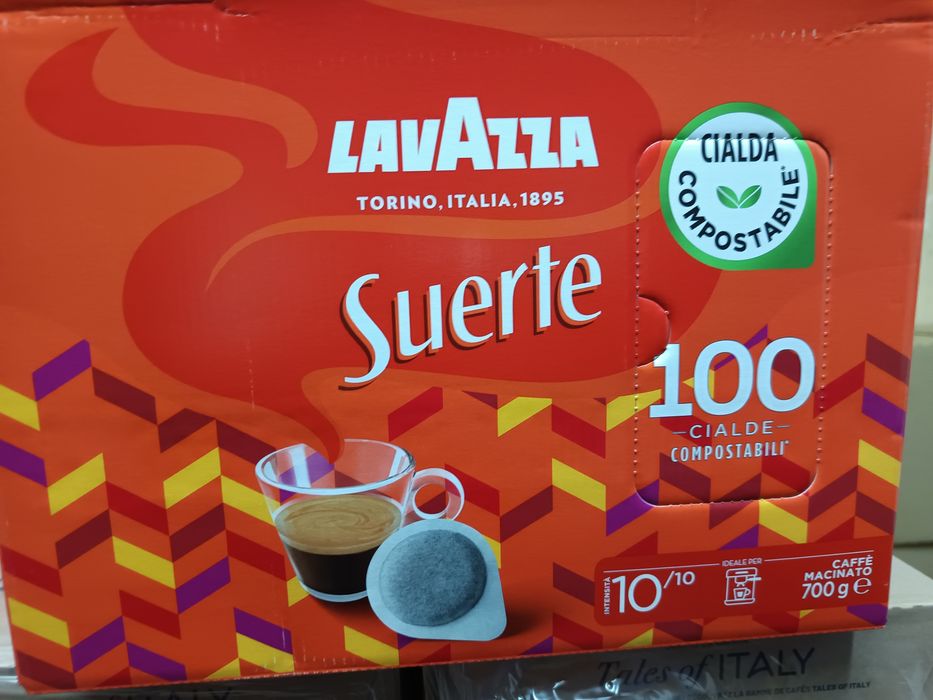 Хартиена кафе доза  Лаваца крема  густо lavazza Crema e gusto 100бр