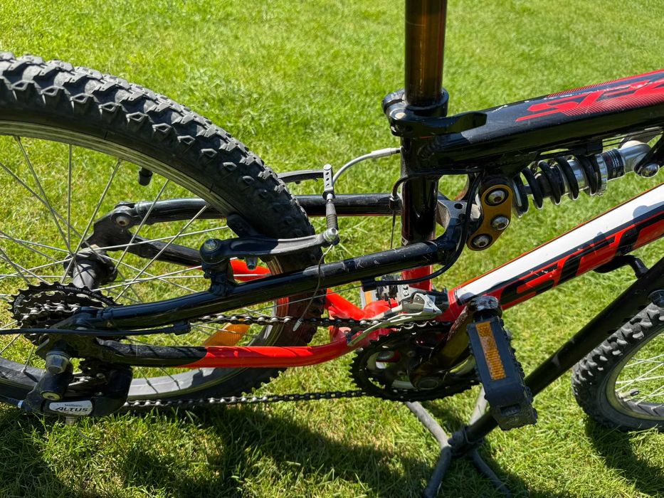 Bicicletă full suspension Scott, roti 20 inch