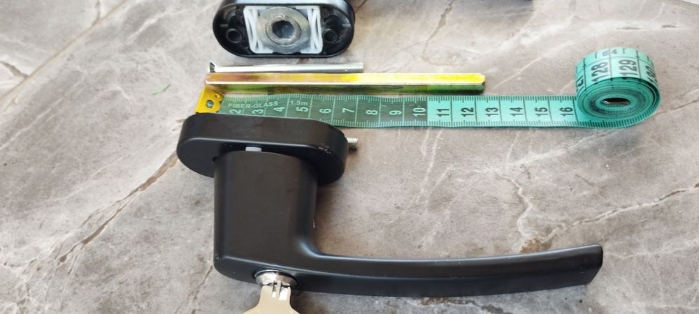 Аллюминевые ручки 2шт с замком