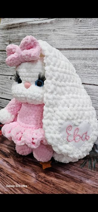 Нежные зайки. Именные игрушки.