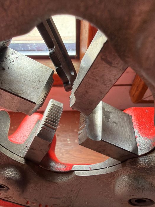 Cap filiera RIDGID 815A cu cuțite aproape noi 1/2 pana la 3/4