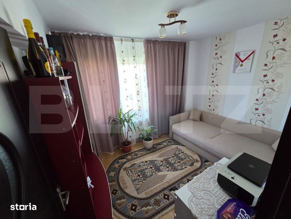 Apartament de vanzare, 3 camere & balcon, Cehu Silvaniei