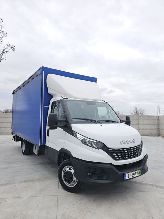 Iveco daily 35c18. An 2021. 180 cp. Prelata +lift!