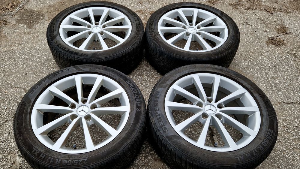 Мерцедес 17 5х112 лети джанти Mercedes C class, w203 w204 w205. 5x112