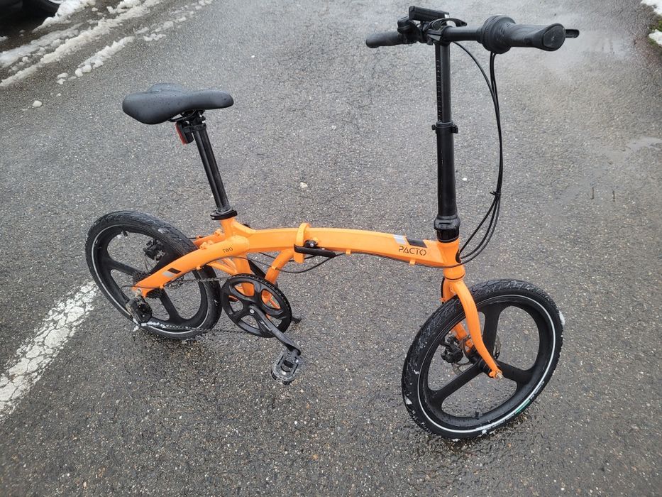 Bicicleta Pliabila Pacto Two Model deosebit Practica Aluminiu