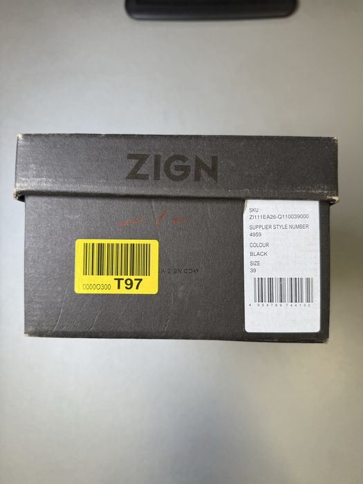 Zign дамски кожени Slip-On обувки EU 39
