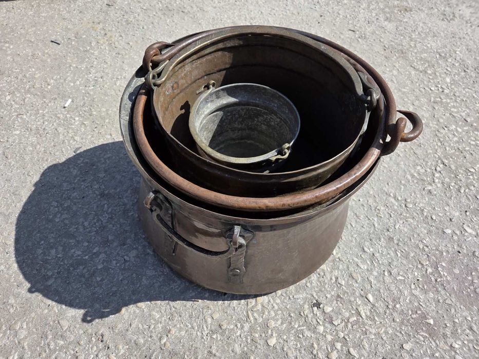 Четири броя медни  акъла големи