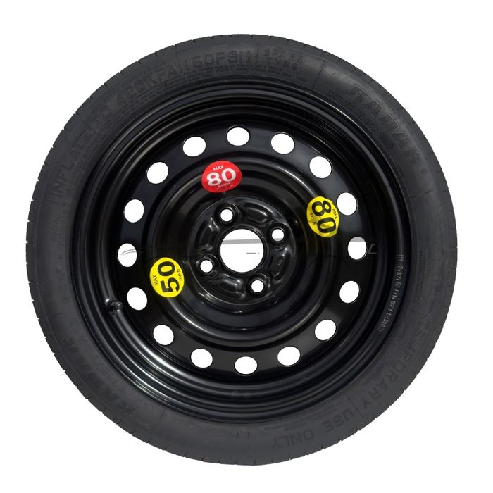 Нова резервна гума патерица за SEAT, SKODA, VW 115/70R15 4x100x57,1