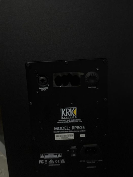 KRK Rokit 5 G8 . Инфо в описаний