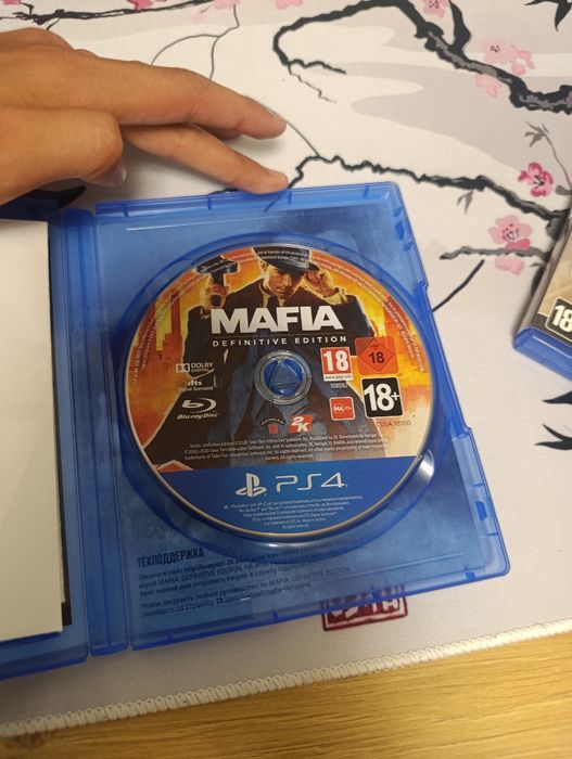 Диск на игру мафия, на пс 4