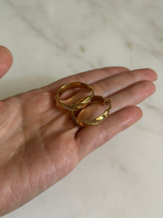 Серьги золотые 750 проба